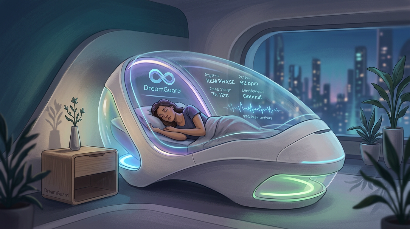DreamGuard sleep technology concept