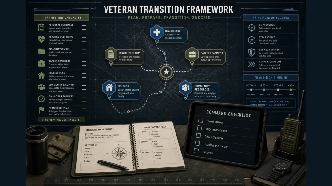 Free VA Benefits and Services Course: What Transitioning Veterans Should Do With BAS 6.0 hero image