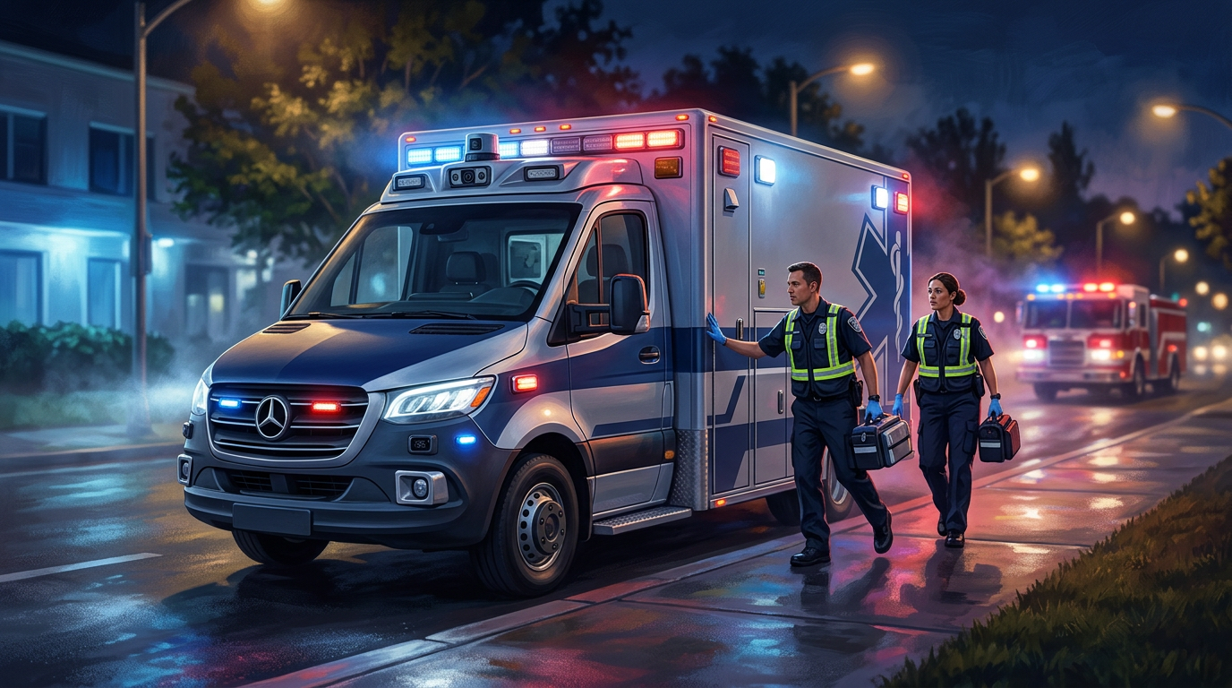 LifeLine X AI-powered ambulance concept
