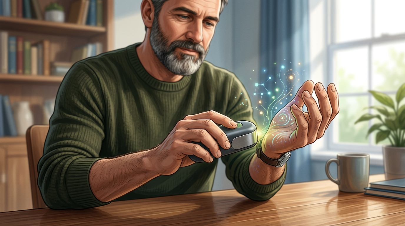 PulsePod portable health scanning device