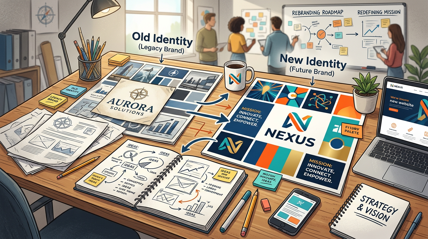 Phoenix rising from ashes, representing the rebirth and evolution of Command