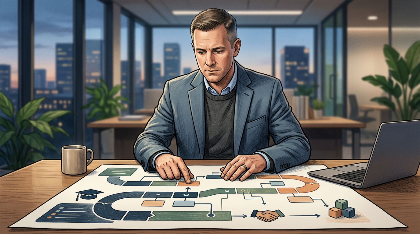 Veteran transitioning from military service to tech career