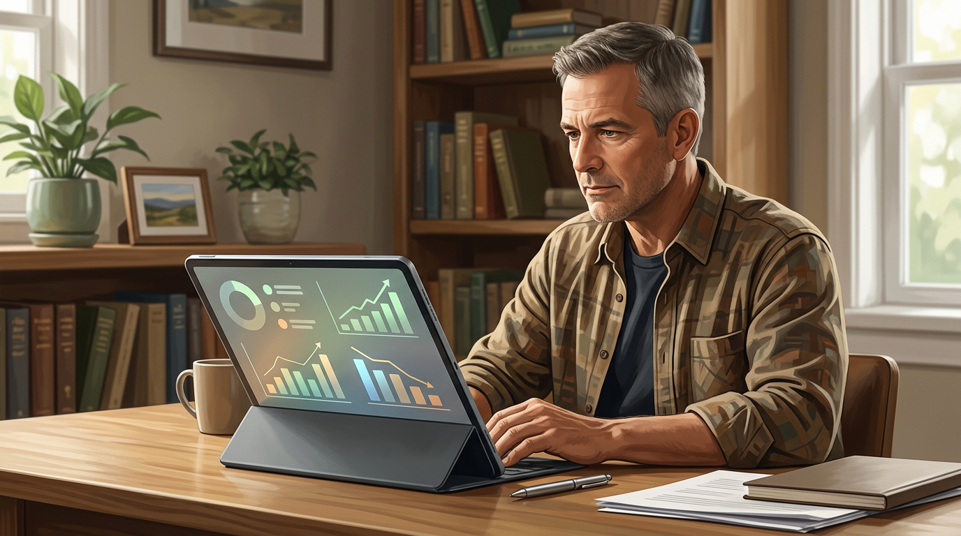 Structured budgeting dashboard showing savings, debt payoff, and emergency fund targets